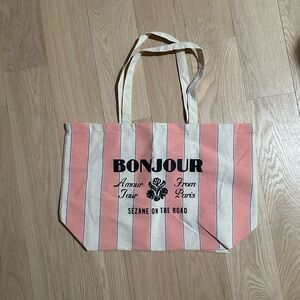 Sezane Bonjour Tote bag